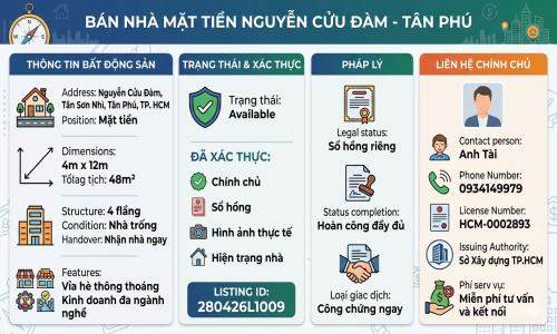 CHÍNH CHỦ BÁN NHÀ & MUA NHÀ CHÍNH CHỦ  