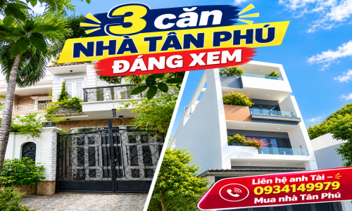DANH SÁCH 3 CĂN NHÀ TÂN PHÚ ĐÁNG XEM – PHÂN KHÚC 10–15 TỶ