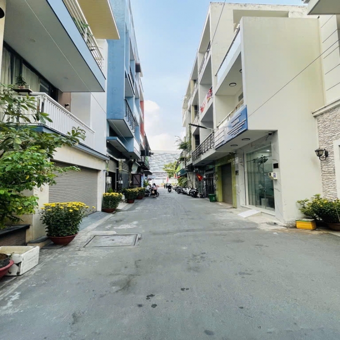 10.5-9.9 TỶ, BÁN NHÀ BỜ BAO TÂN THẮNG, AEON MALL, 5 TẦNG, 4x15m, HXH - 2