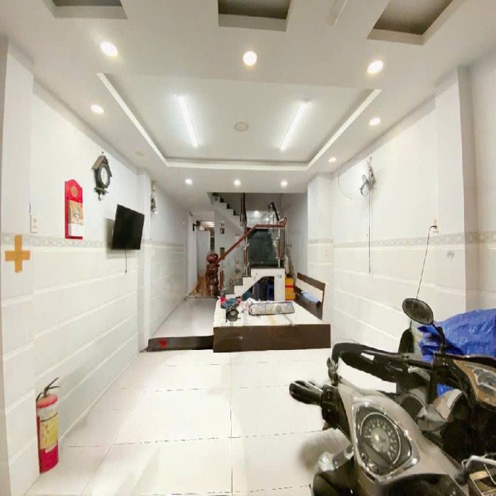 GIẢM 200 TRIỆU, 1 BƯỚC MẶT TIỀN, ÔTÔ NGỦ NHÀ, BÁN NHÀ GÒ DẦU, TÂN PHÚ, 4 TẦNG, 4.2x22m - 3