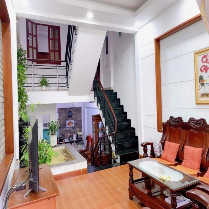 ĐÃ BÁN --- LƯU CHÍ HIẾU, 4 TẦNG BTCT, TẦNG HẦM, HẺM XE HƠI, 4x15m, 8 TỶ NHỈNH - 3